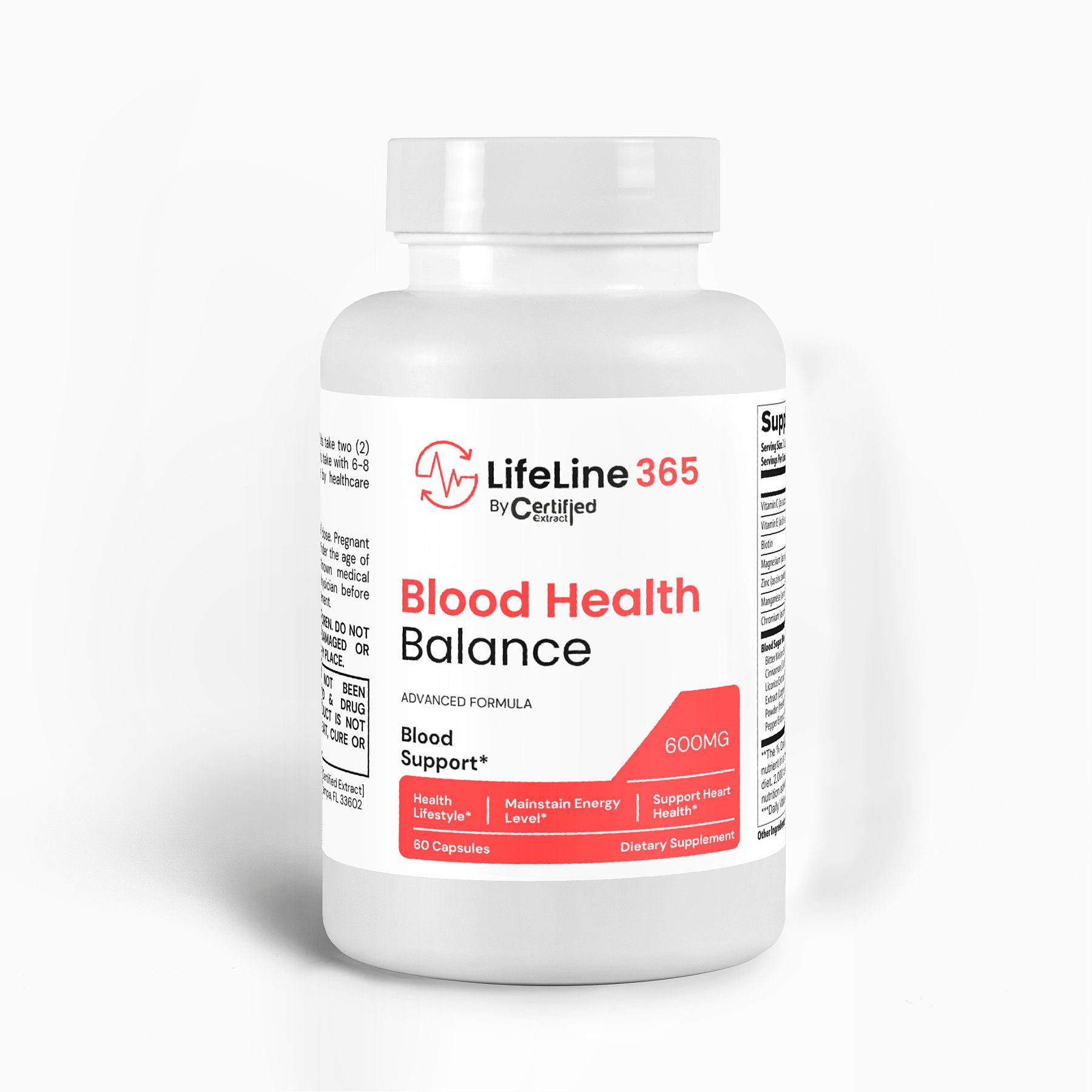 Lifeline 365 Blood Support Capsules